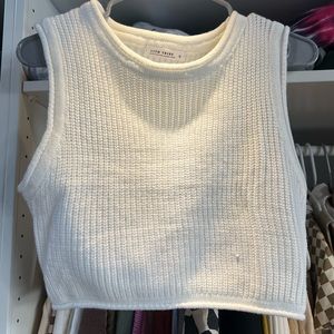 Sweater tank/crop top